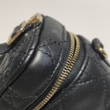 Christian Dior Lady Dior Vanity Case Cannage Quilt Lambskin Micro — thumbnail 17