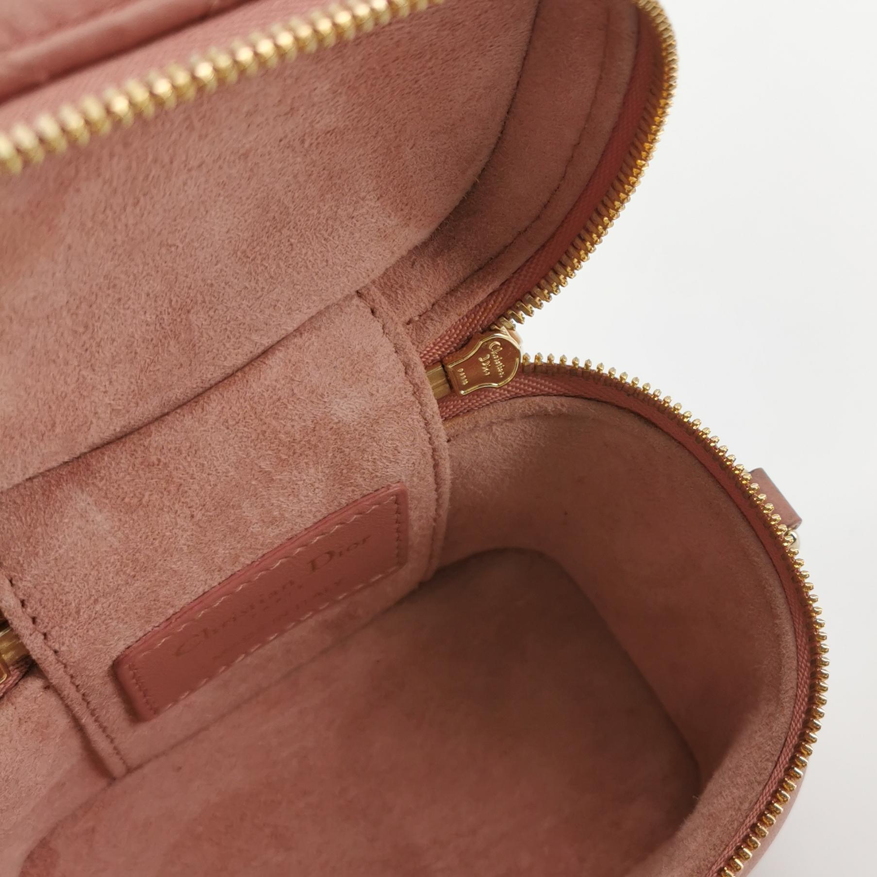 Christian Dior Lady Dior Vanity Case Cannage Quilt Lambskin Micro — photo 8 of 23