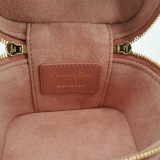 Christian Dior Lady Dior Vanity Case Cannage Quilt Lambskin Micro — thumbnail 9