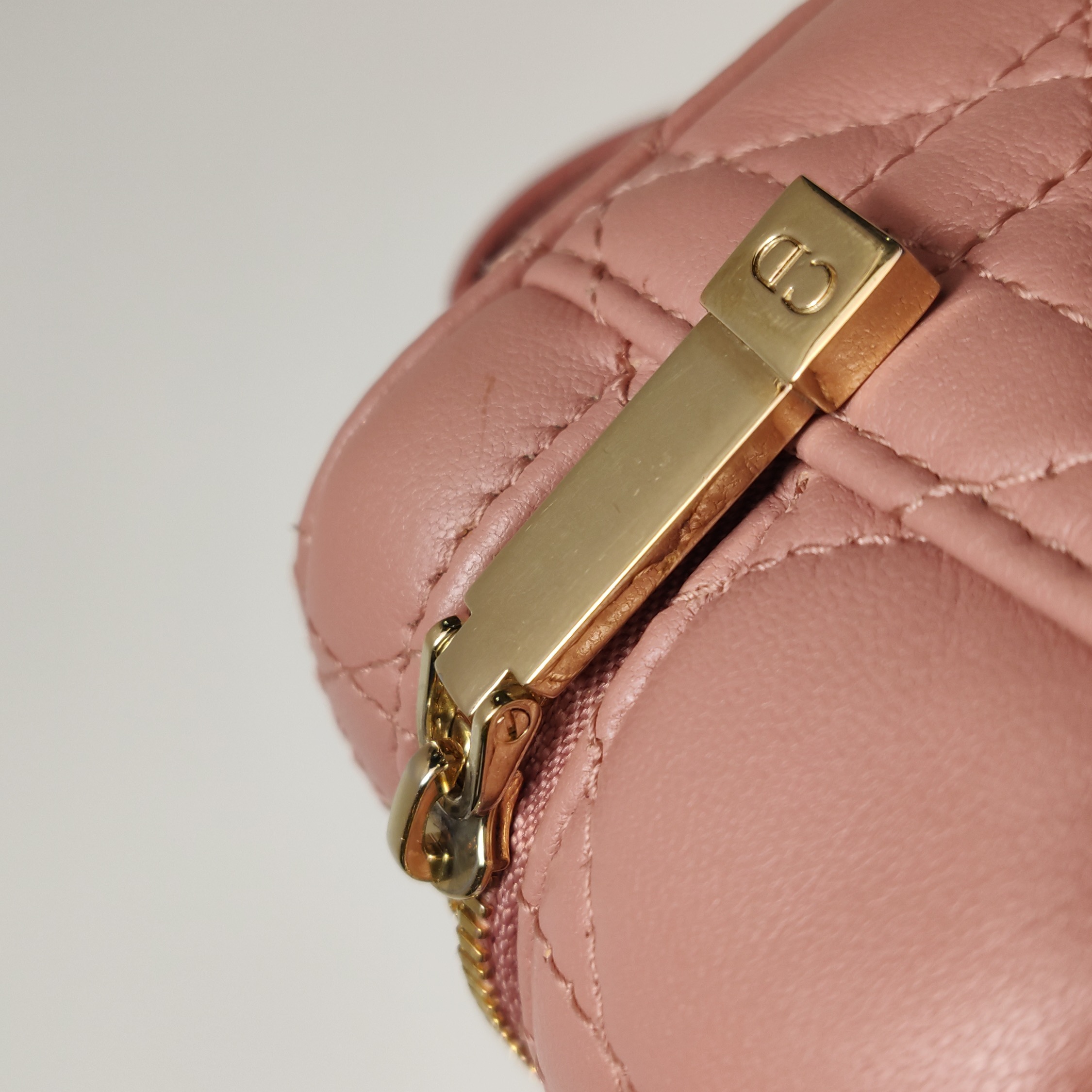 Christian Dior Lady Dior Vanity Case Cannage Quilt Lambskin Micro — photo 12 of 23