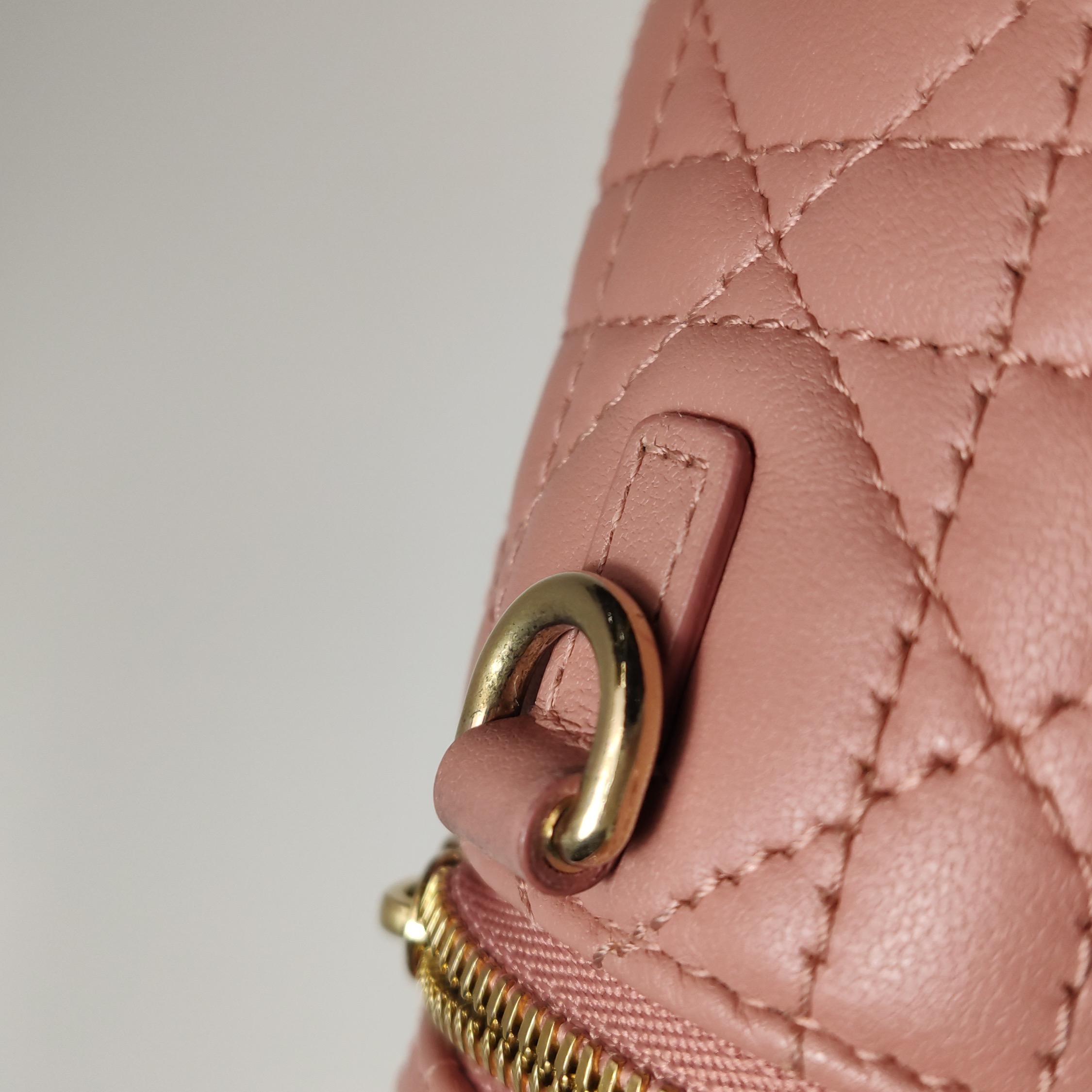 Christian Dior Lady Dior Vanity Case Cannage Quilt Lambskin Micro — photo 15 of 23
