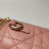 Christian Dior Lady Dior Vanity Case Cannage Quilt Lambskin Micro — thumbnail 15