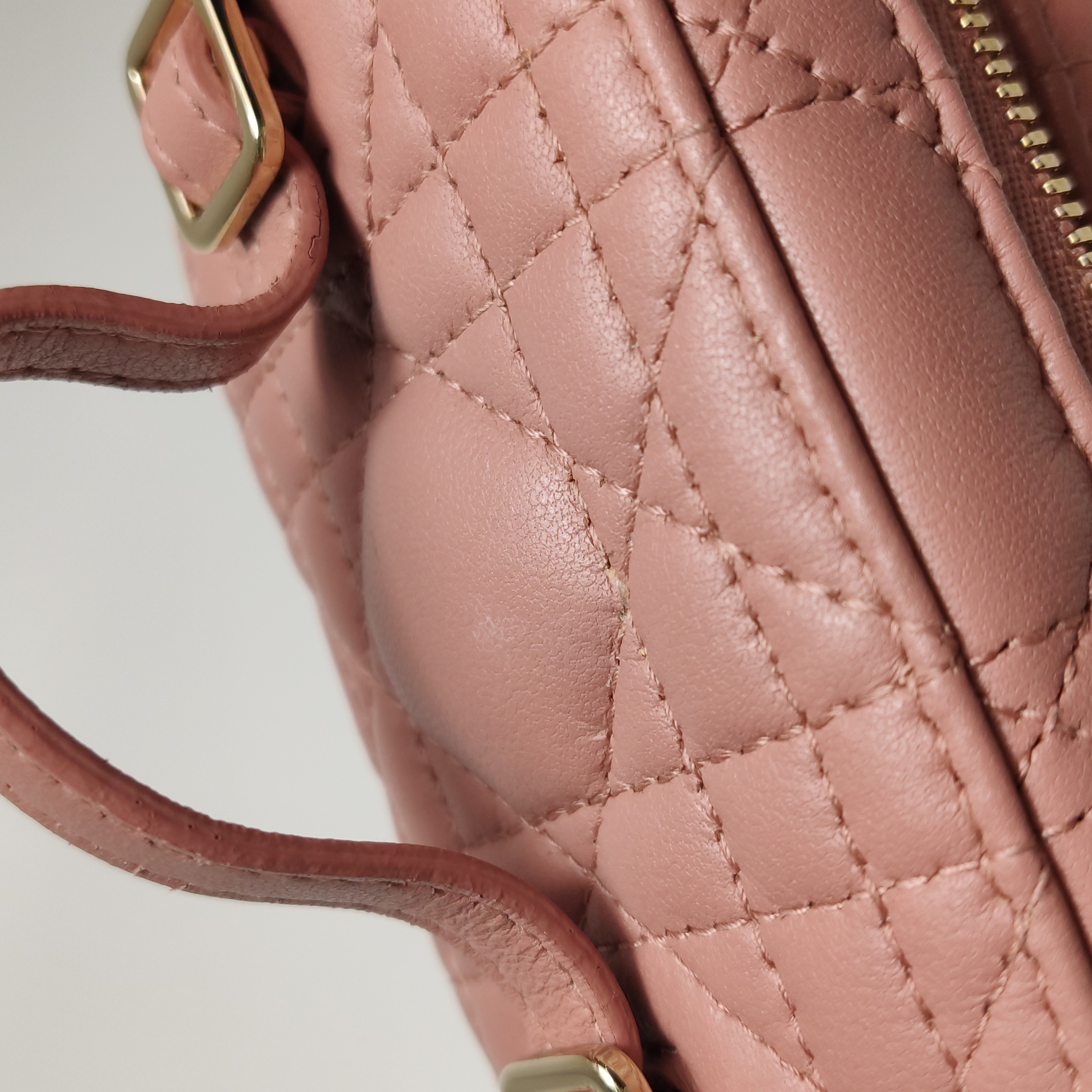 Christian Dior Lady Dior Vanity Case Cannage Quilt Lambskin Micro — photo 20 of 23
