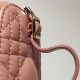 Christian Dior Lady Dior Vanity Case Cannage Quilt Lambskin Micro — thumbnail 14