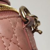Christian Dior Lady Dior Vanity Case Cannage Quilt Lambskin Micro — thumbnail 17