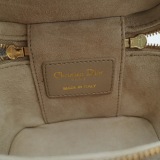 Christian Dior Lady Dior Vanity Case Cannage Quilt Lambskin Micro — thumbnail 9