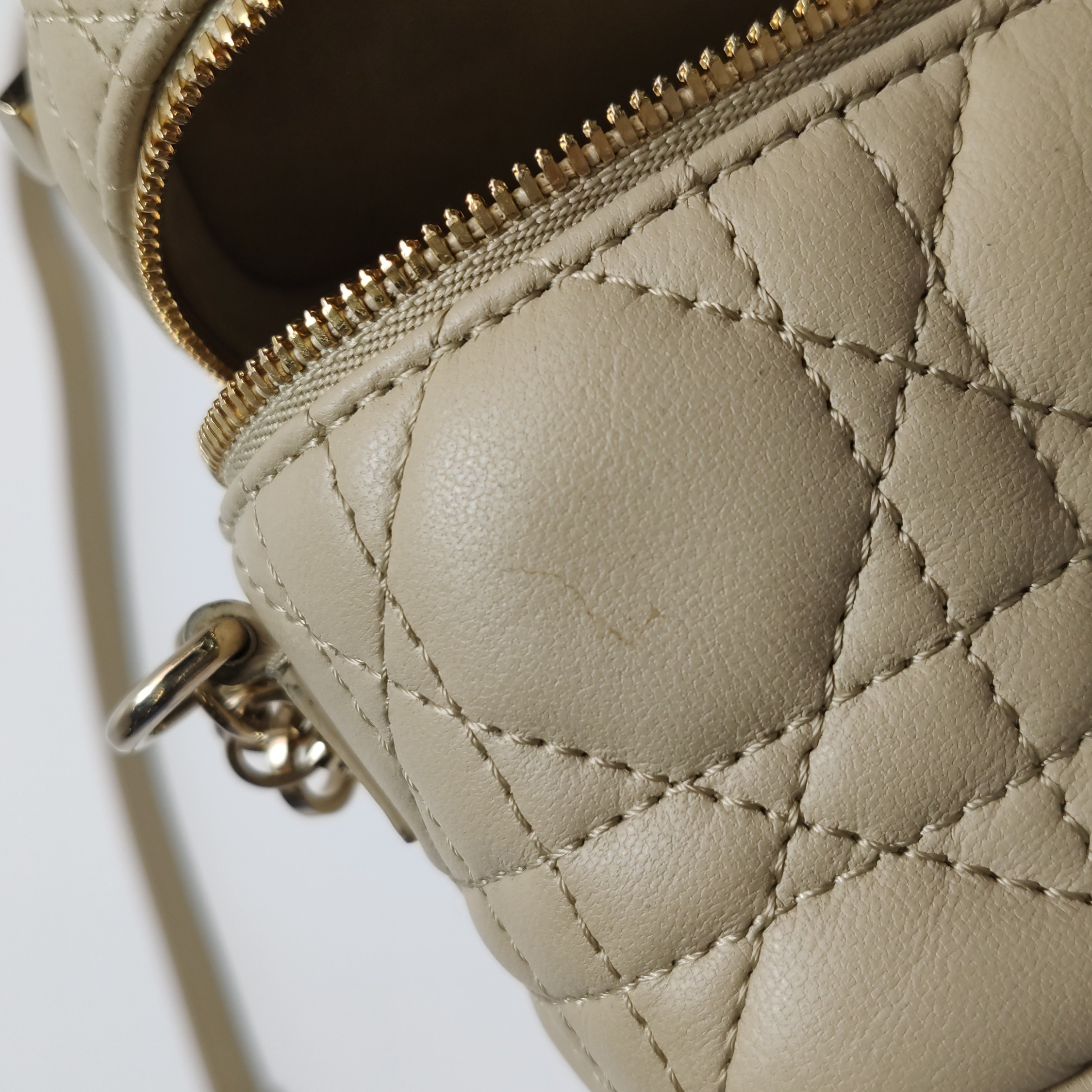 Christian Dior Lady Dior Vanity Case Cannage Quilt Lambskin Micro — photo 16 of 16