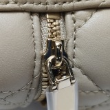 Christian Dior Lady Dior Vanity Case Cannage Quilt Lambskin Micro — thumbnail 11