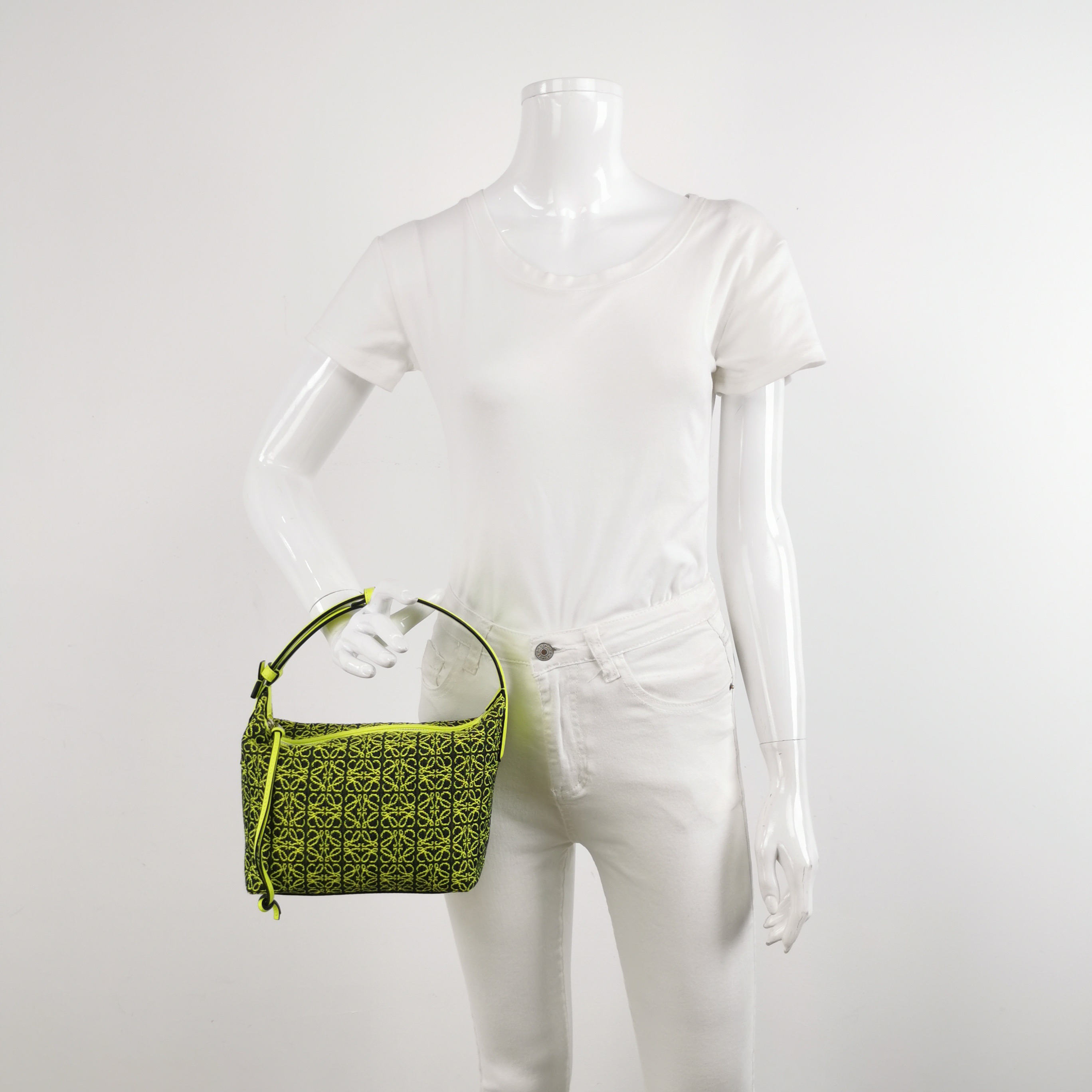 Loewe Cubi Hobo Anagram Jacquard Small — alternate view