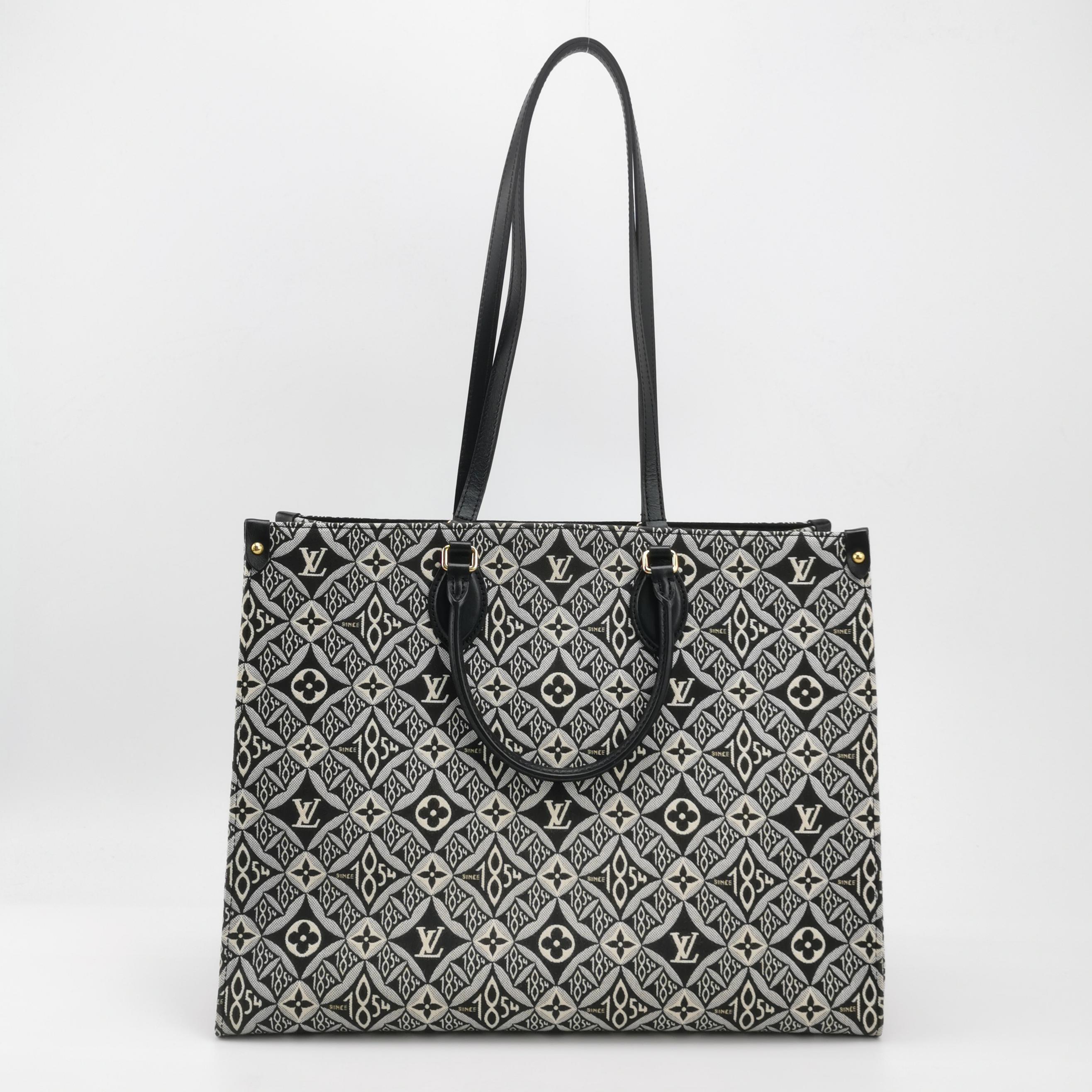 Louis Vuitton(LV) OnTheGo Tote Limited Edition Since 1854 Monogram Jacquard GM — photo 5 of 15