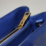 Prada Galleria Double Zip Tote Stitched City Calf Large — thumbnail 10