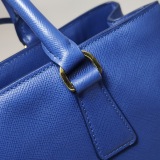 Prada Galleria Double Zip Tote Stitched City Calf Large — thumbnail 13