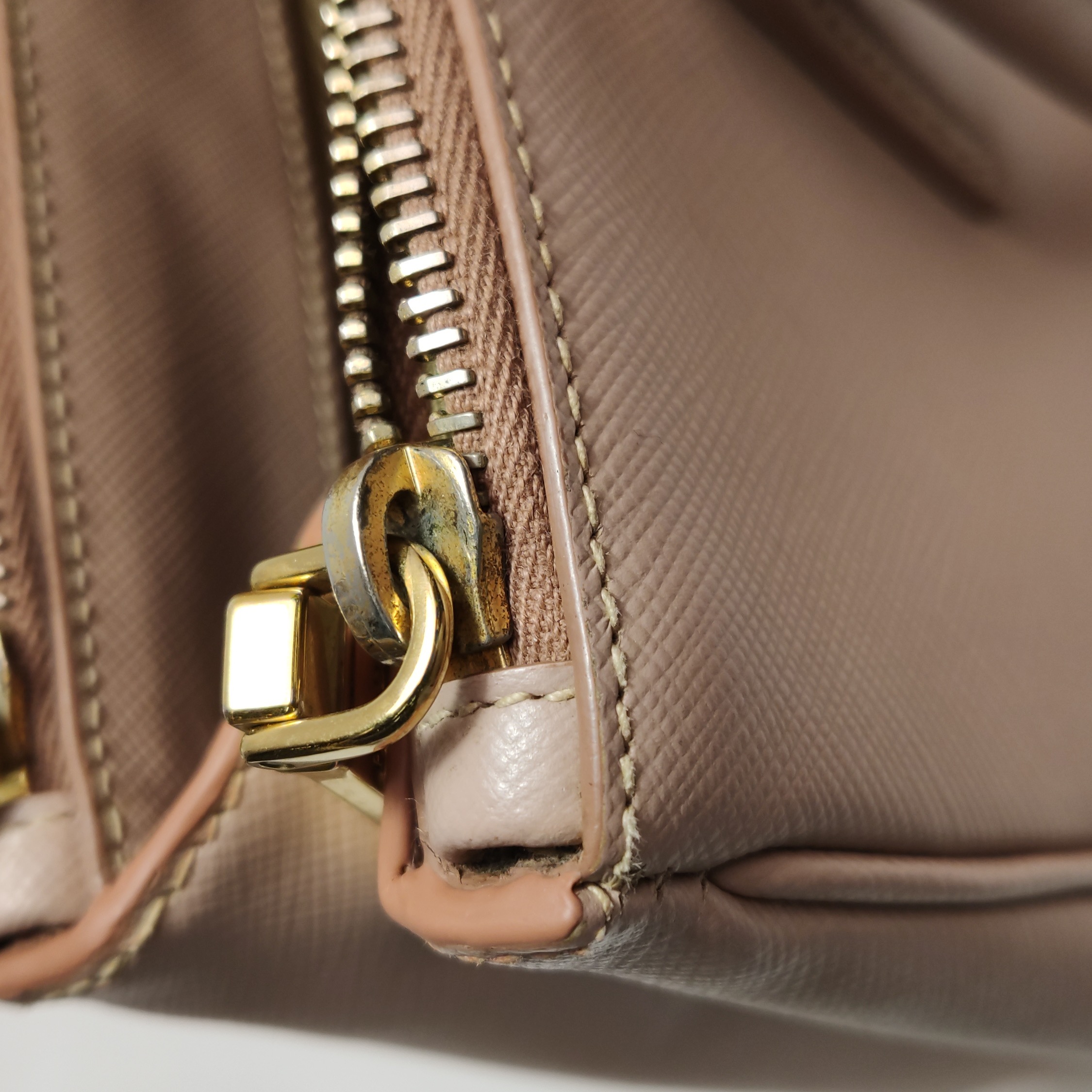 Prada Galleria Double Zip Tote Stitched City Calf Large — photo 12 of 26