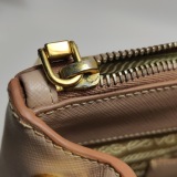 Prada Galleria Double Zip Tote Stitched City Calf Large — thumbnail 11