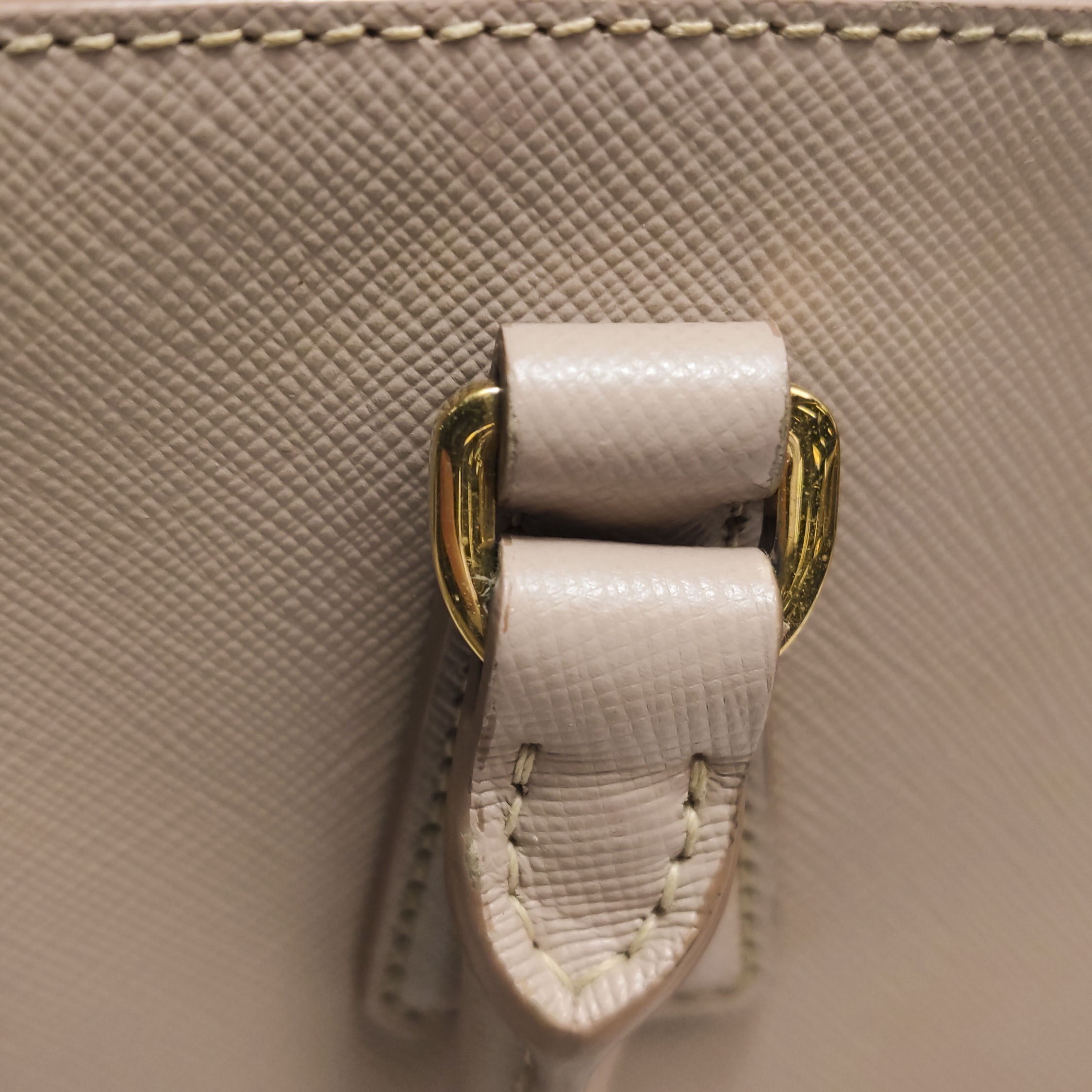 Prada Galleria Double Zip Tote Stitched City Calf Large — photo 20 of 26