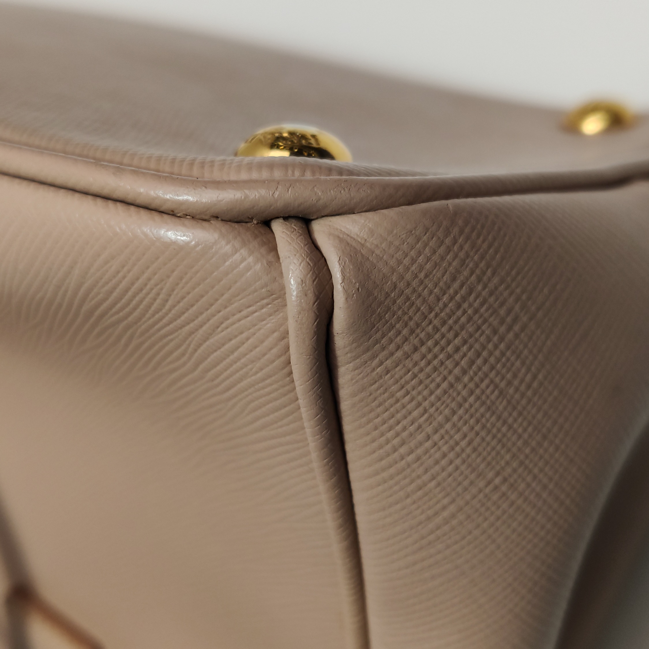 Prada Galleria Double Zip Tote Stitched City Calf Large — photo 22 of 26