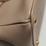 Prada Galleria Double Zip Tote Stitched City Calf Large — thumbnail 22