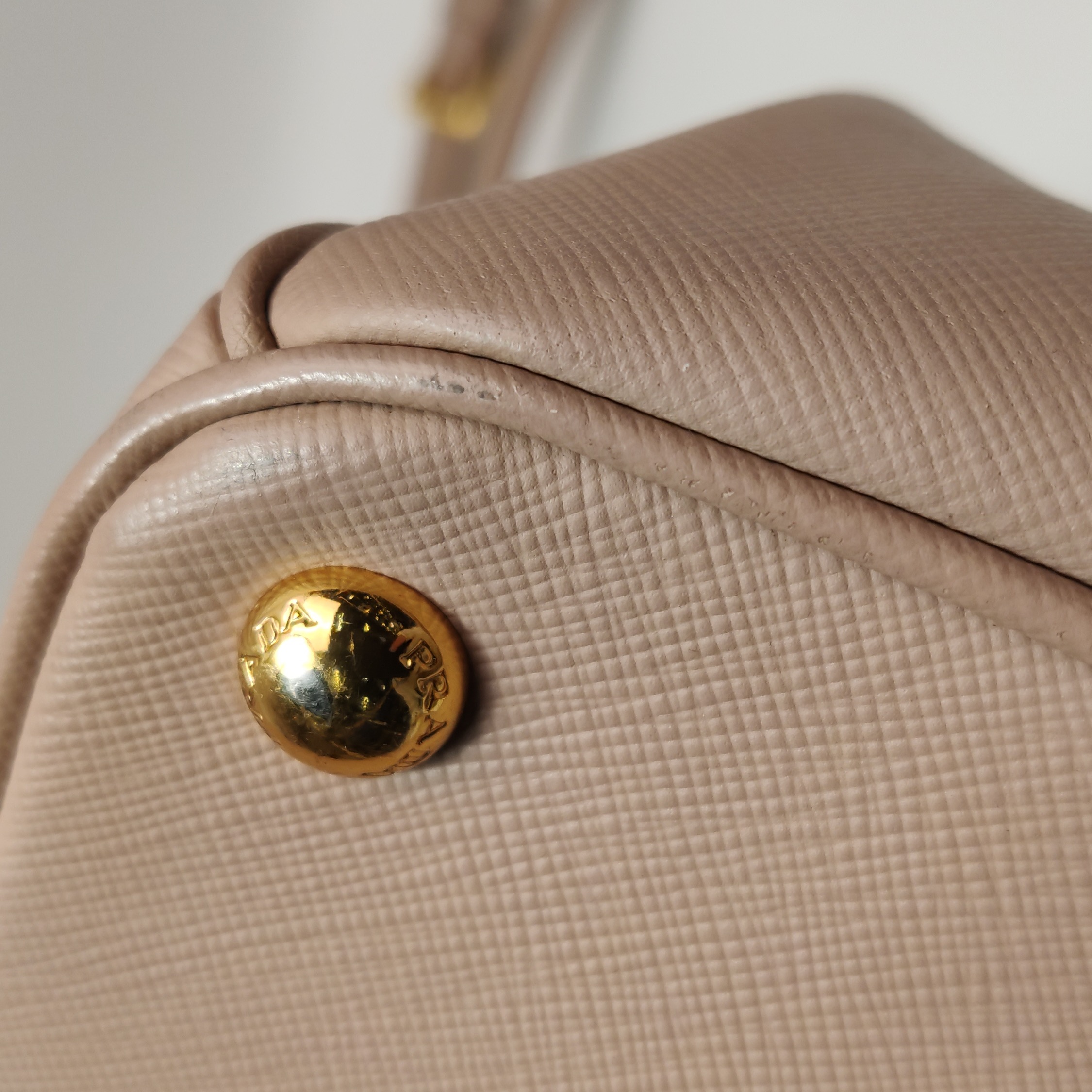 Prada Galleria Double Zip Tote Stitched City Calf Large — photo 24 of 26