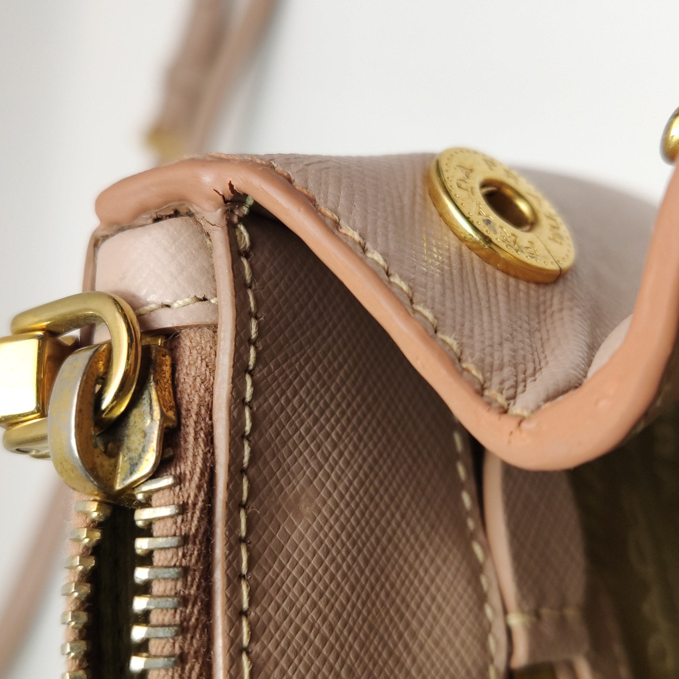 Prada Galleria Double Zip Tote Stitched City Calf Large — photo 14 of 26