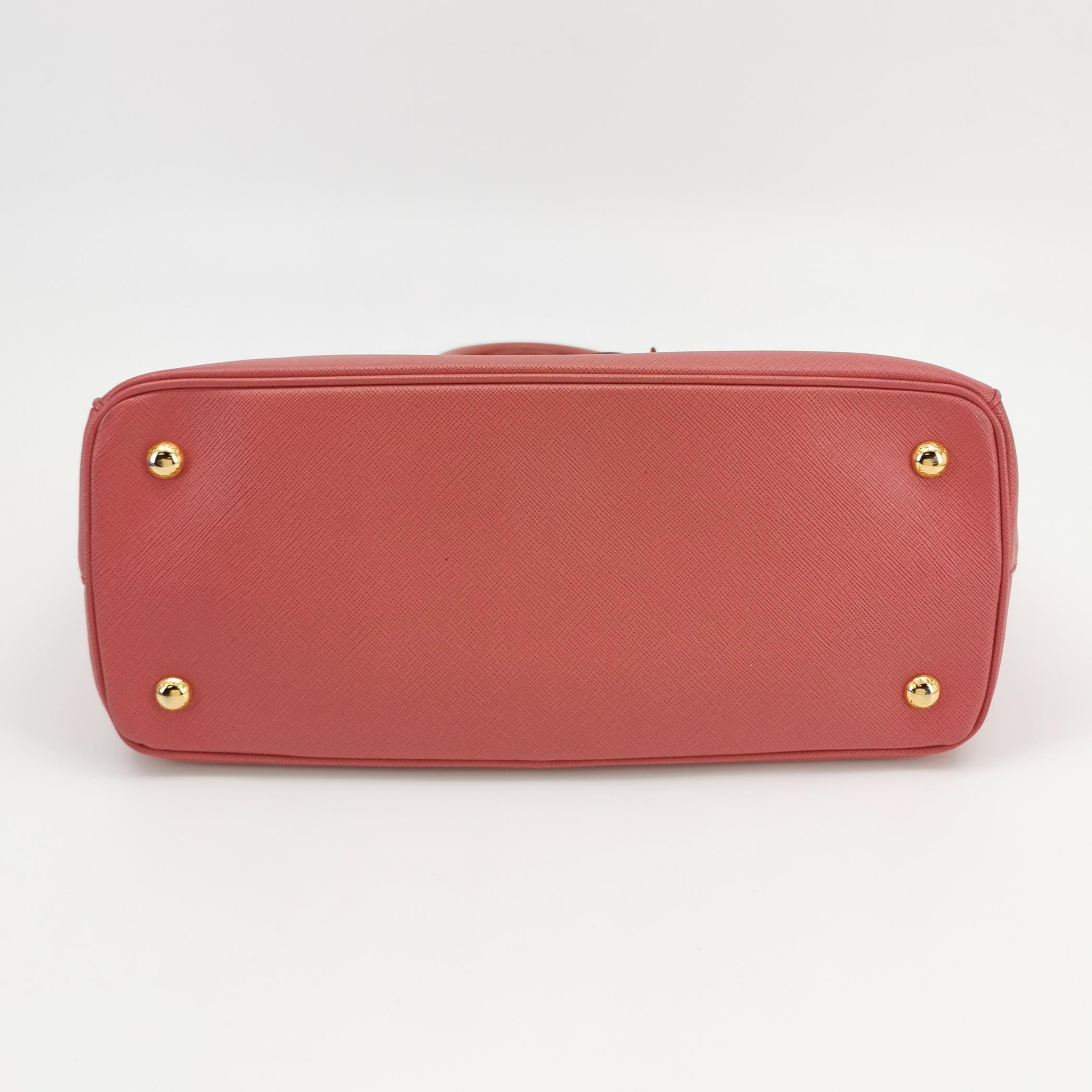 Prada Galleria Double Zip Tote Stitched City Calf Medium — photo 6 of 22