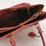Prada Galleria Double Zip Tote Stitched City Calf Medium — thumbnail 7