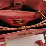 Prada Galleria Double Zip Tote Stitched City Calf Medium — thumbnail 8