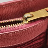 Prada Galleria Double Zip Tote Stitched City Calf Medium — thumbnail 11