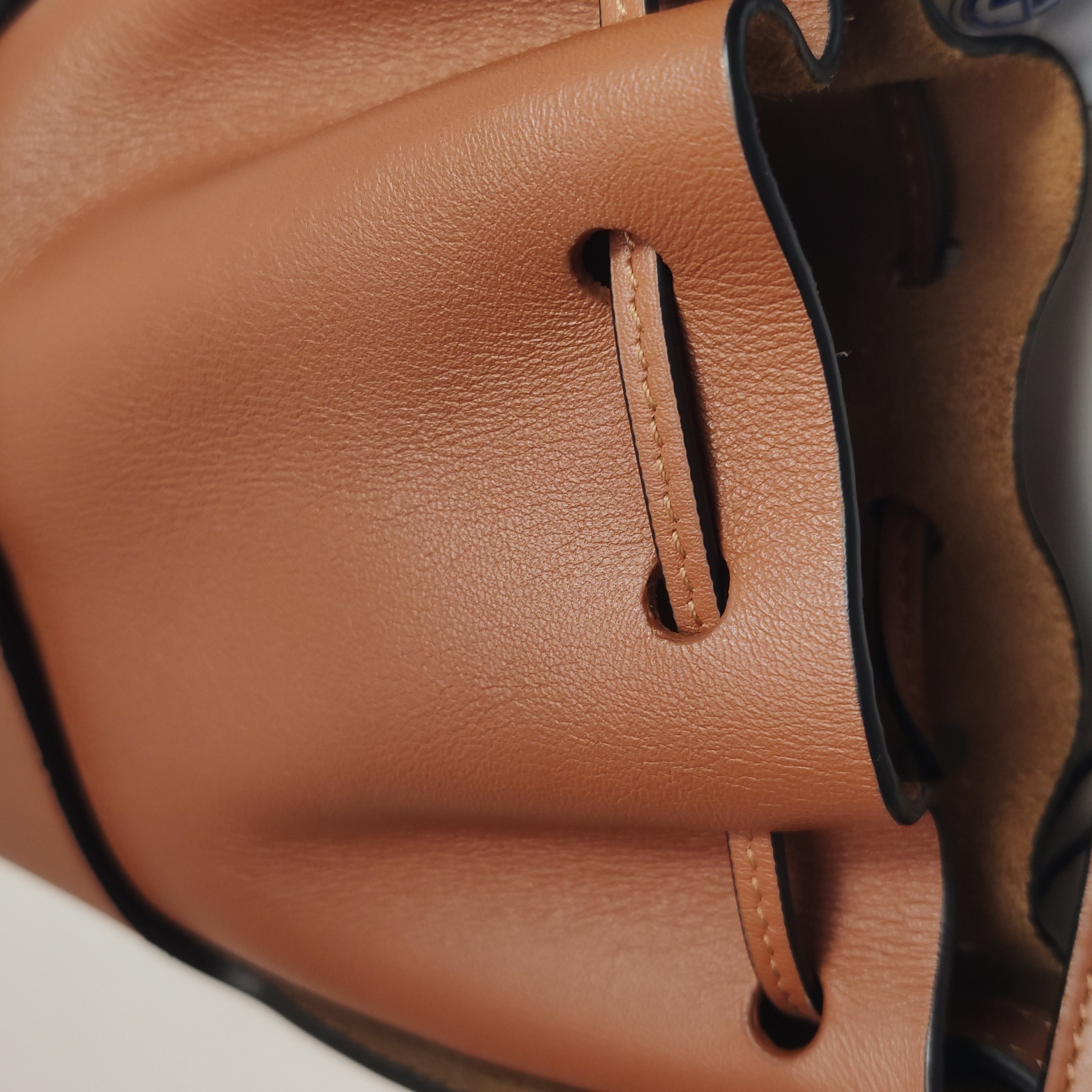 Loewe Balloon Bucket Bag Canvas and Leather Micro — photo 13 of 19