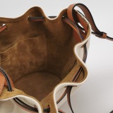 Loewe Balloon Bucket Bag Canvas and Leather Small — thumbnail 7