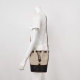 Loewe Balloon Bucket Bag Anagram Canvas and Leather Small — thumbnail 2