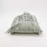Loewe Vertical Logo Fringe Tote Printed Leather — thumbnail 6