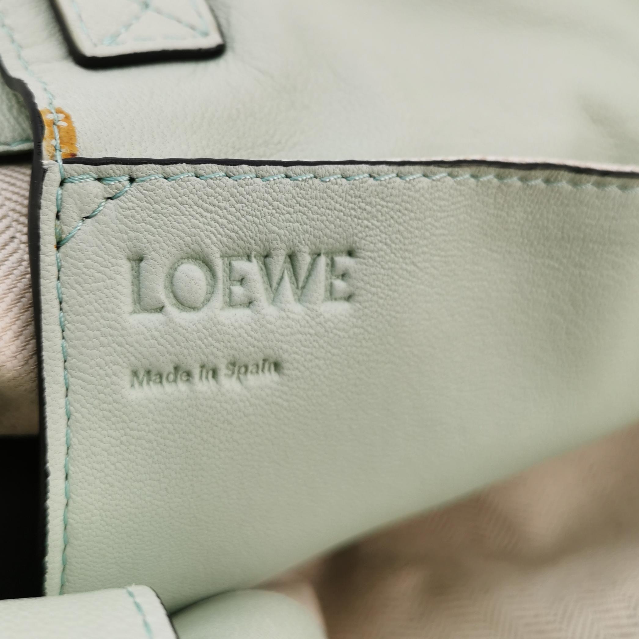 Loewe Vertical Logo Fringe Tote Printed Leather — photo 8 of 20