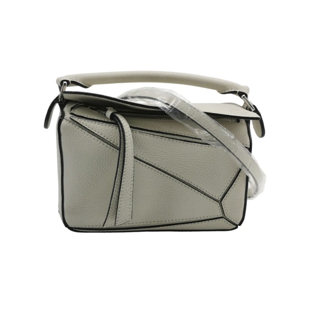 Loewe Puzzle Edge Bag Leather Mini — pre-owned, Vierlot