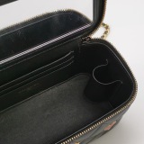 Chanel Coco Casino Vanity Case with Chain Quilted Caviar Small — thumbnail 7