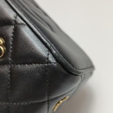 Chanel Coco Casino Vanity Case with Chain Quilted Caviar Small — thumbnail 15