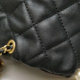 Chanel About Pearls Bucket Bag Quilted Calfskin Mini — thumbnail 9