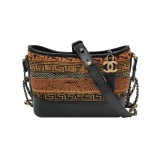 Chanel Gabrielle Hobo Printed Knit Fabric and Leather Small — thumbnail 1