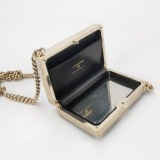 Chanel Boy Chain Box Minaudiere Quilted Patent — thumbnail 7