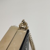 Chanel Boy Chain Box Minaudiere Quilted Patent — thumbnail 10