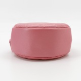 Chanel Round Clutch with Chain Quilted Caviar — thumbnail 6