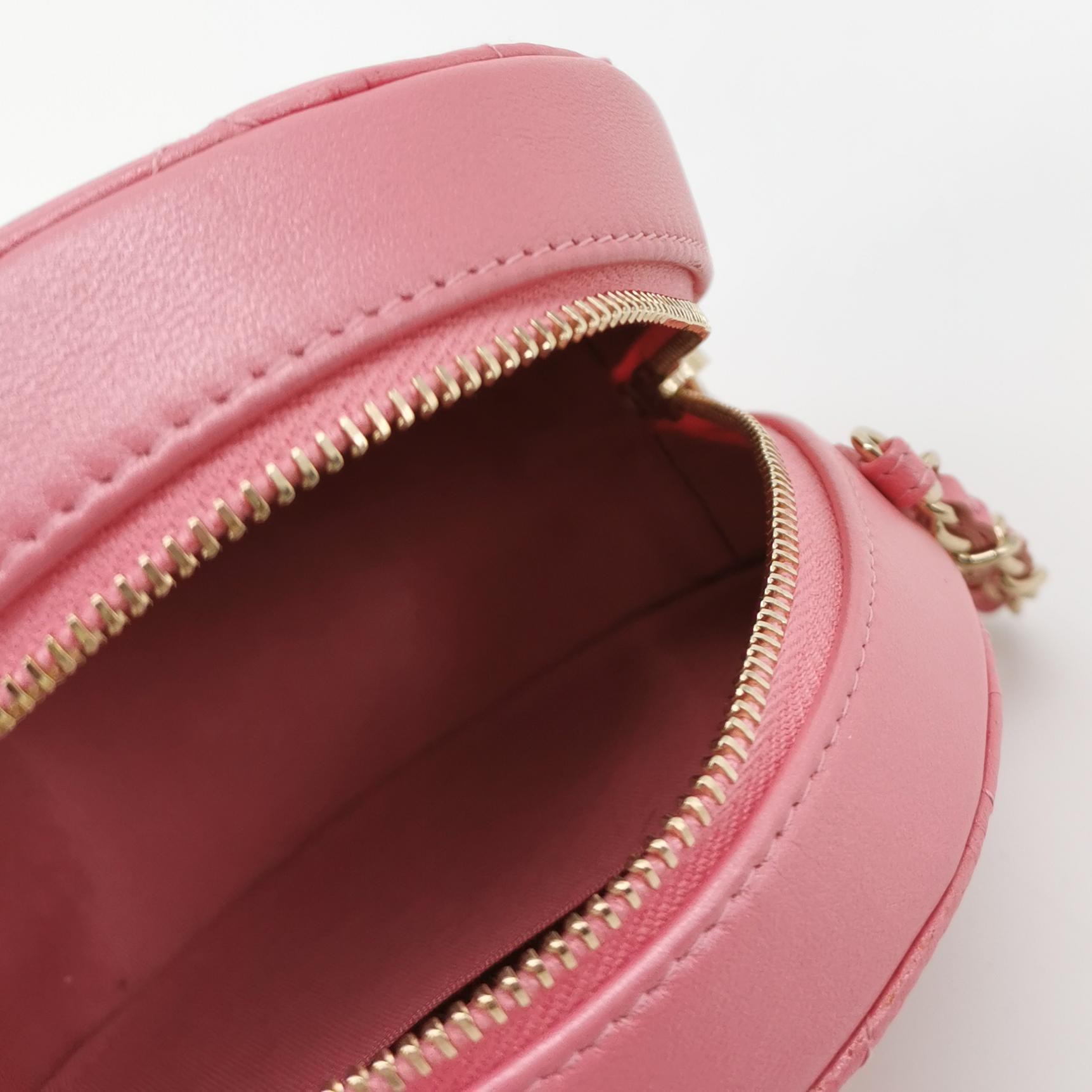 Chanel Round Clutch with Chain Quilted Caviar — photo 7 of 14