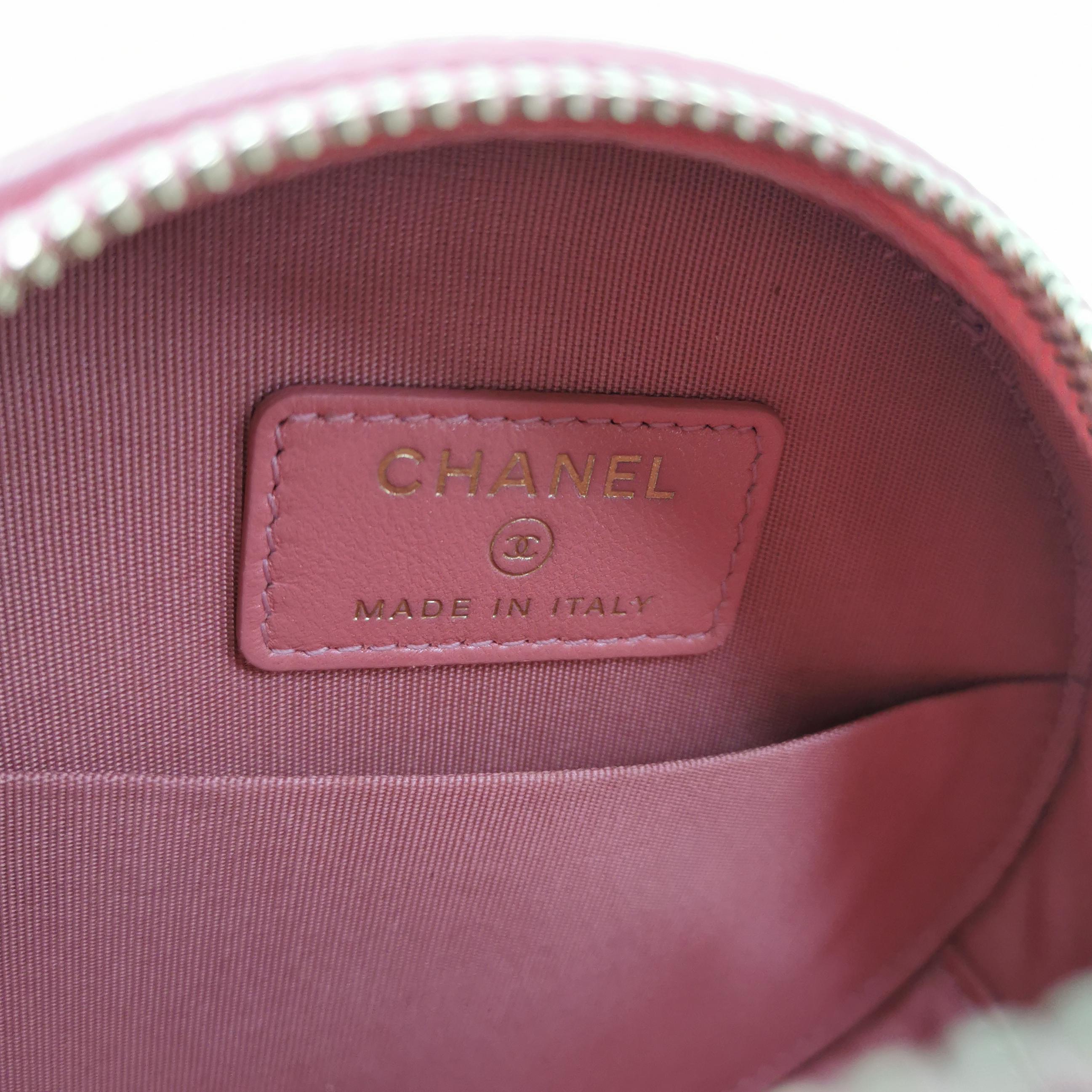 Chanel Round Clutch with Chain Quilted Caviar — photo 8 of 14