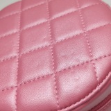 Chanel Round Clutch with Chain Quilted Caviar — thumbnail 12