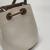 Burberry TB Drawstring Bucket Bag Canvas Mini — thumbnail 10