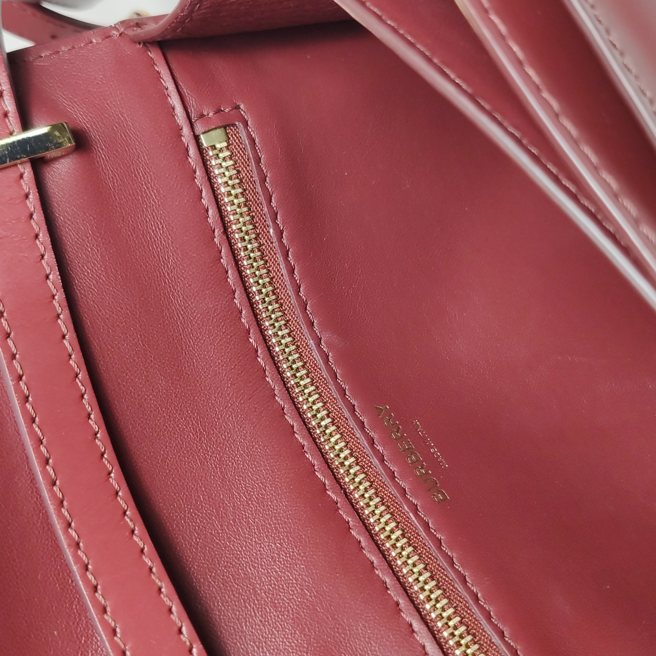Burberry TB Flap Bag Leather Small — photo 9 of 25