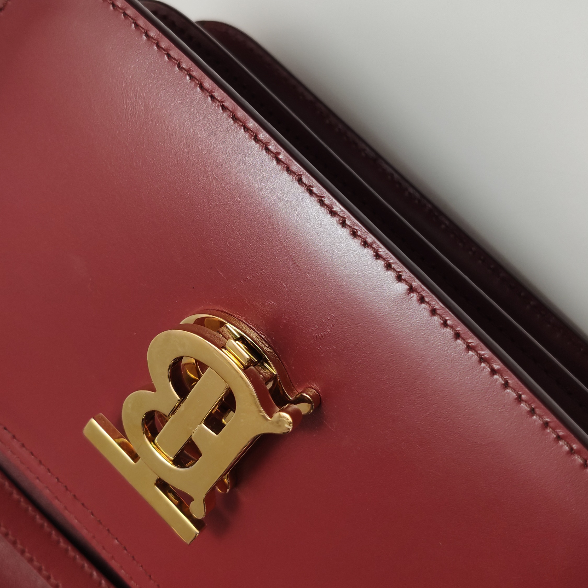 Burberry TB Flap Bag Leather Small — photo 12 of 25