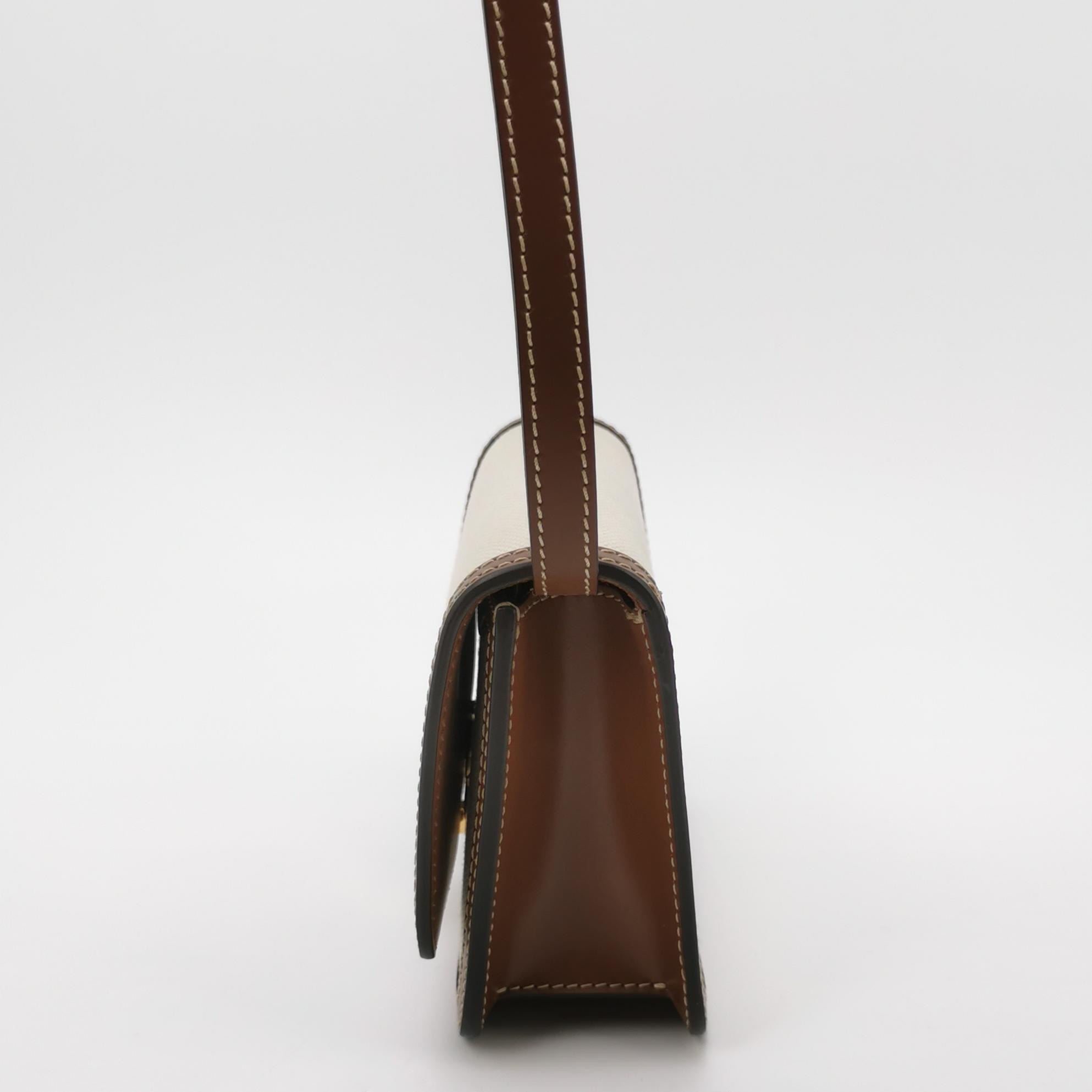 Burberry TB Flap Bag Canvas Mini — photo 4 of 18
