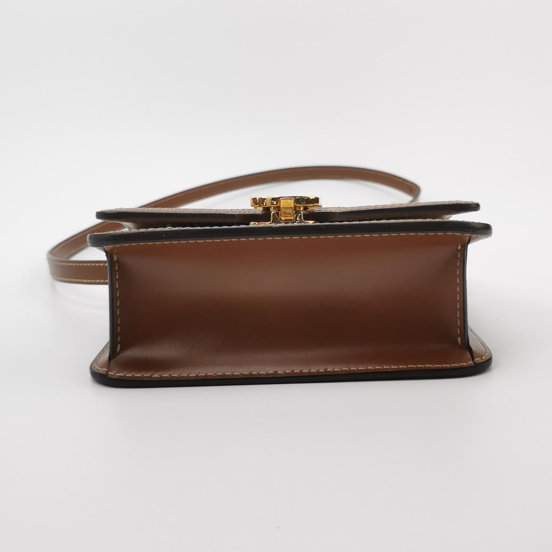Burberry TB Flap Bag Canvas Mini — photo 6 of 18