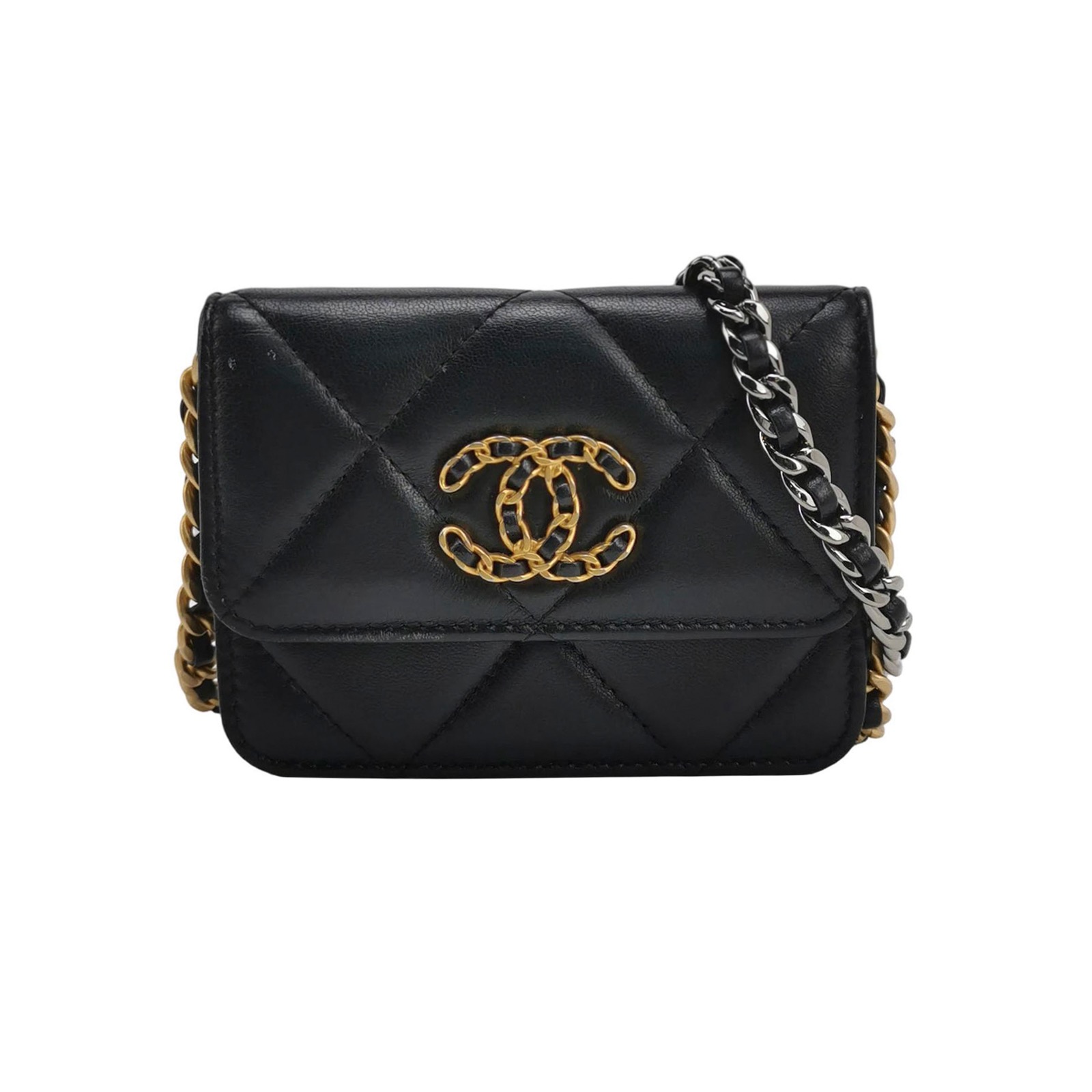 Chanel 19 Clutch With Chain Quilted Lambskin — photo 1 of 25