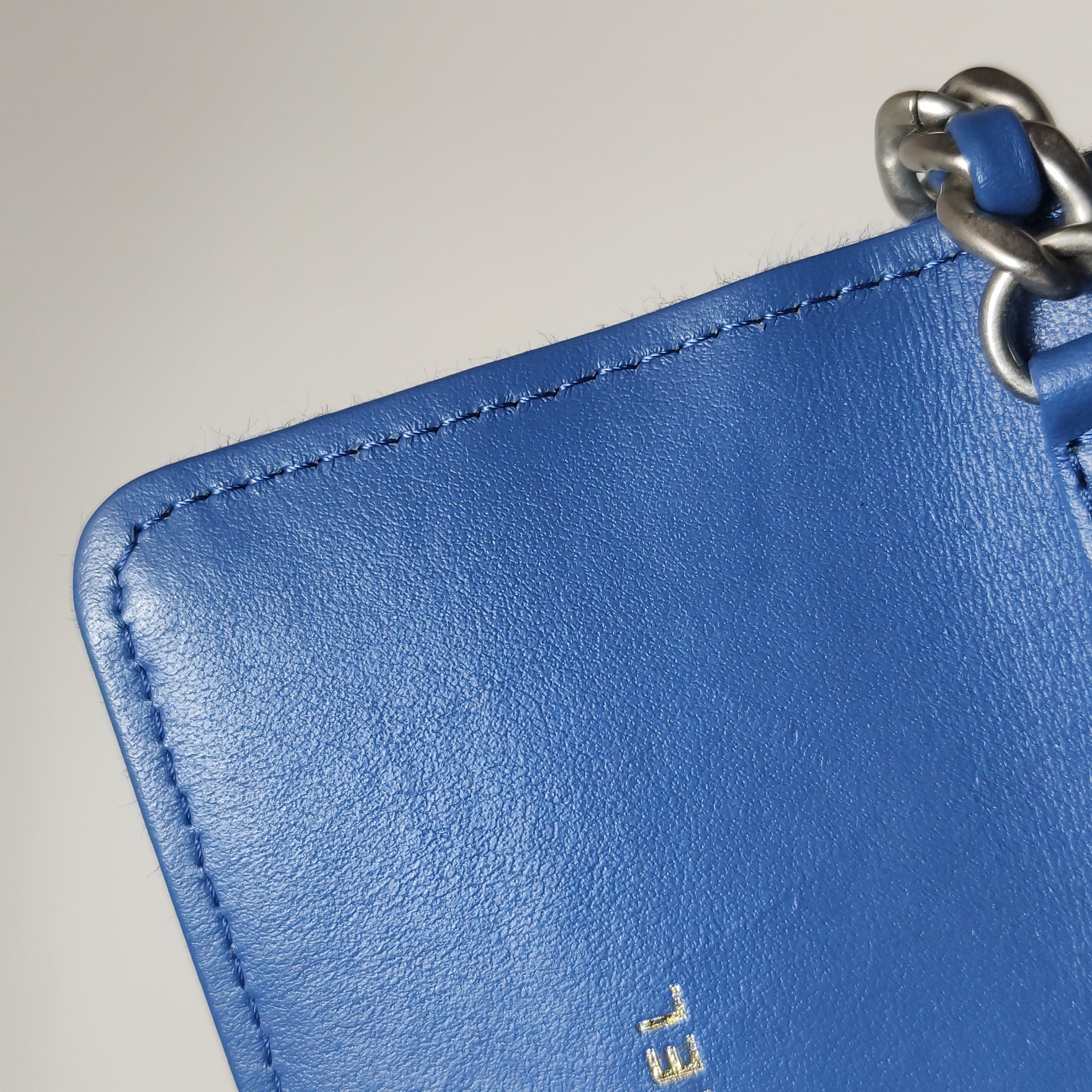 Chanel 19 Clutch With Chain Quilted Cowhide leather And Denim — photo 9 of 16